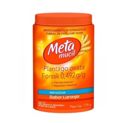 METAMUCIL LARANJA 174 GR