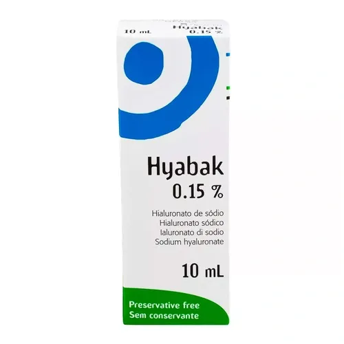 HYABAK 0,15% COL 10ML