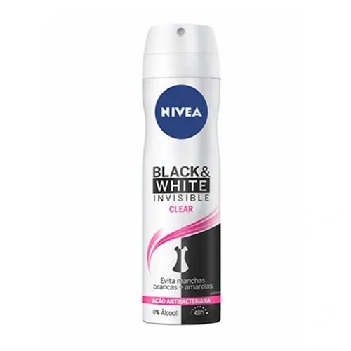 DESODORANTE NIVEA FEM AER BL/WH CL INV 150ML