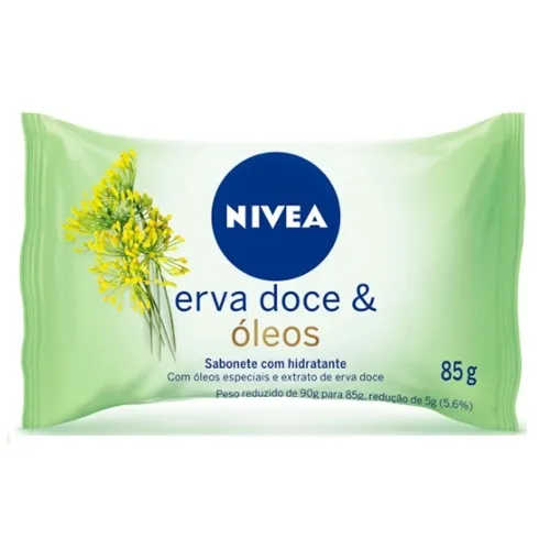 SABONETE NIVEA B CARE ERVA DOCE E OLEOS 85G