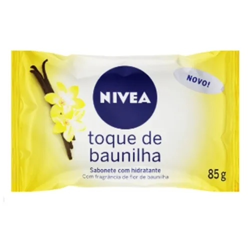 SABONETE NIVEA B CARE TOQUE DE BAUNILHA 85G