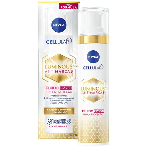 CREME FACIAL NIVEA CELLULAR FILLER F50 REDUZ MANCHAS 40ML