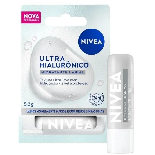 HIDRATANTE LABIAL NIVEA ULTRA HIALURONICO 5,2G