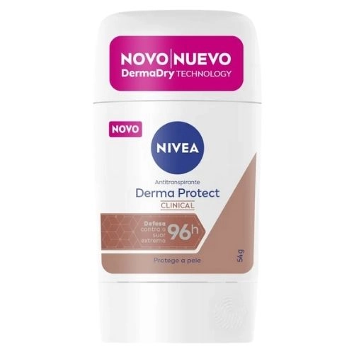 DESODORANTE NIVEA STICK DERMA PROTECT CLINICAL FEM 54G