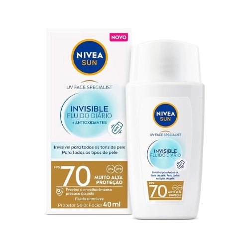 PROTETOR NIVEA SUN F70 INVISIBLE FACIAL 40ML