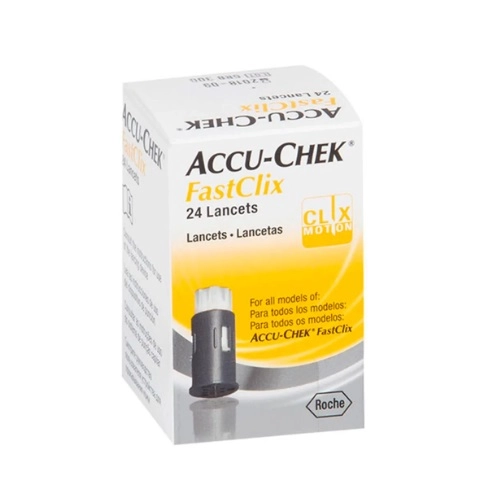 LANCETAS ACCU-CHEK FASTCLIX 24UN