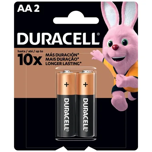 Pilha Duracell Alcalina Aa 2Un