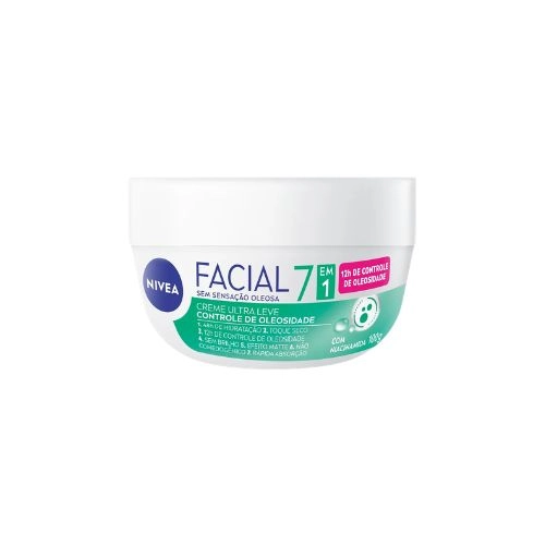 CREME FACIAL NIVEA 7X1 CONTROLE DE OLEOSIDADE 100ML