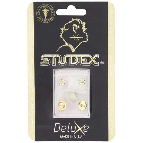 BRINCOS STUDEX DELUXE 1PAR