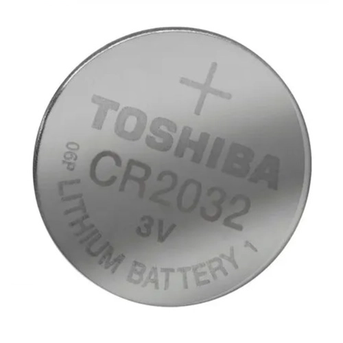 BATERIA TOSHIBA LITHIUM MOEDA CR2032 5UN