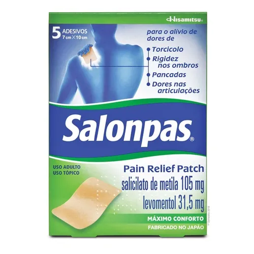 SALONPAS PAIN PATCH 5UN