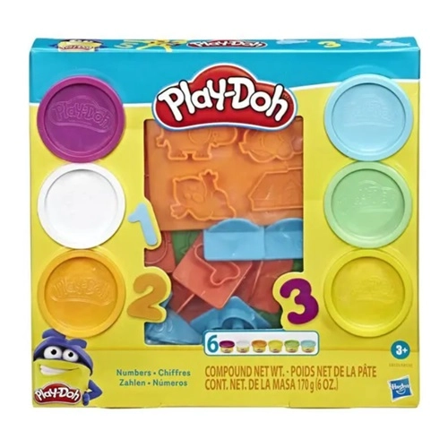 KIT MASSINHA PLAY-DOH NUMEROS E8533