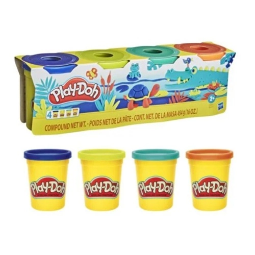 KIT MASSINHA PLAY-DOH 4UN