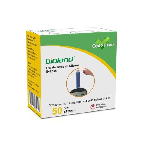 TIRAS BIOLAND GLICOSE 50UN