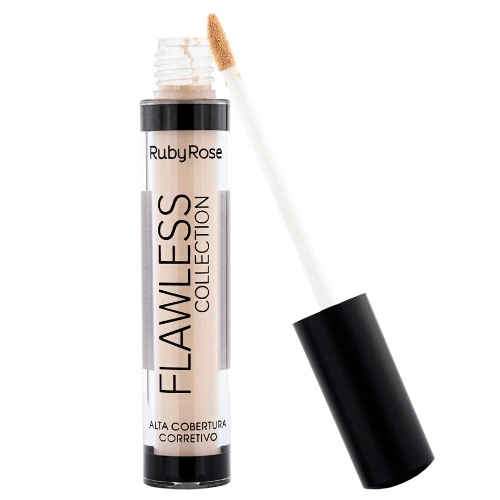 CORRETIVO LIQUIDO RUBY ROSE FLAWLESS COLLECTION BEGE 02 4ML