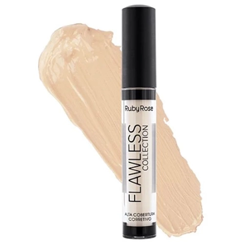 CORRETIVO LIQ RUBY ROSE FLAWLESS COLLECTION BEGE 03 4ML