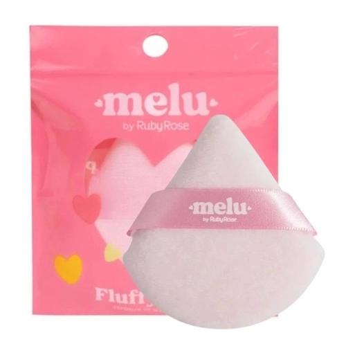 ESPONJA MAQUIAGEM RUBY ROSE MELU FLUFFY PUFF RR-S01 1UN