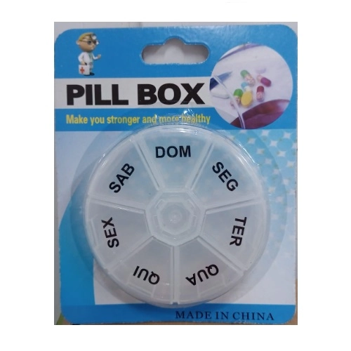 Porta Comprimidos Pill Box Semana Sl7601 1Un