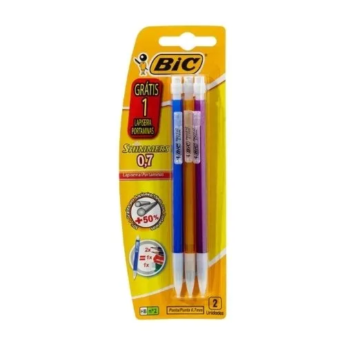 Lapiseira Bic Shimmers 0.7Mm 3Un