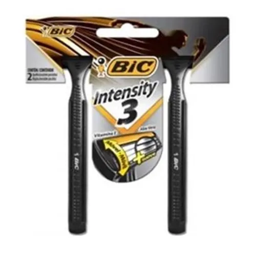 APARELHO DE BARBA BIC INTENSITY 3 2UN