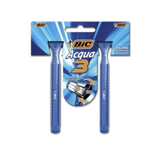 Aparelho De Barba Bic Acqua 3 2Un