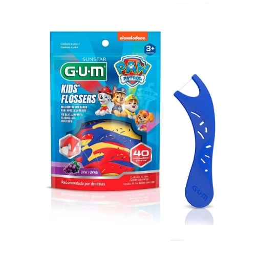 FIO DENTAL GUM FLOSSERS PATRULHA CANINA 40UN