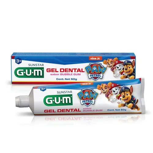 CREME DENTAL GUM PATRULHA CANINA PATROL BUBBLE GUM 50G