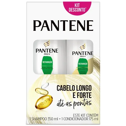 SHAMPOO + CONDICIONADOR PANTENE RESTAURACAO