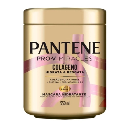 MASCARA CAPILAR PANTENE PRO-V MIRACLES COLAGENO 550ML