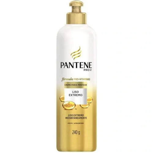 CREME PANTENE PENTEAR LISO EXTR 250ML