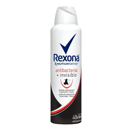 DESODORANTE REXONA FEMININO AEROSSOL ANTIBAC INVISIB 150ML