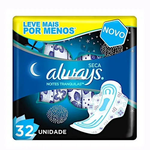 ABSORVENTE ALWAYS NOT ABAS SC L32P26