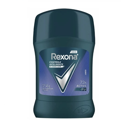 DESODORANTE REXONA MEN CR STICK ACTIVE DRY MAS 45G