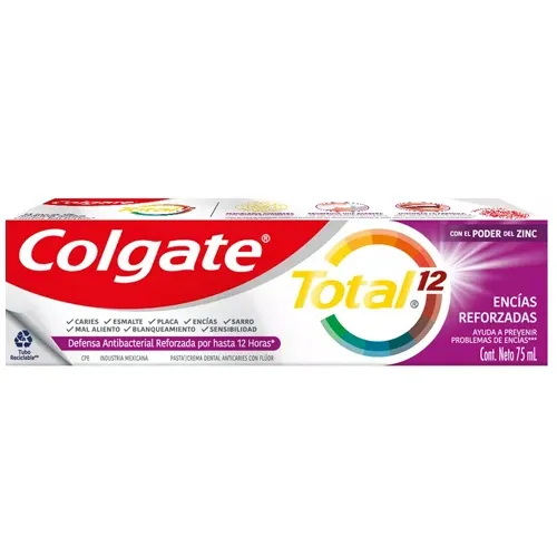 CREME DENTAL COLGATE T12 GENGIVA REFORCADA 90G