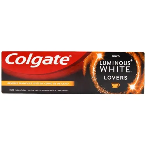 CREME DENTAL COLGATE LUM WHITE LOVERS MANCHAS DE CAFE 70G