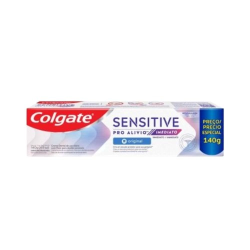 CREME DENTAL COLGATE SENSITIVE PRO-ALIVIO IMEDIATO 140G