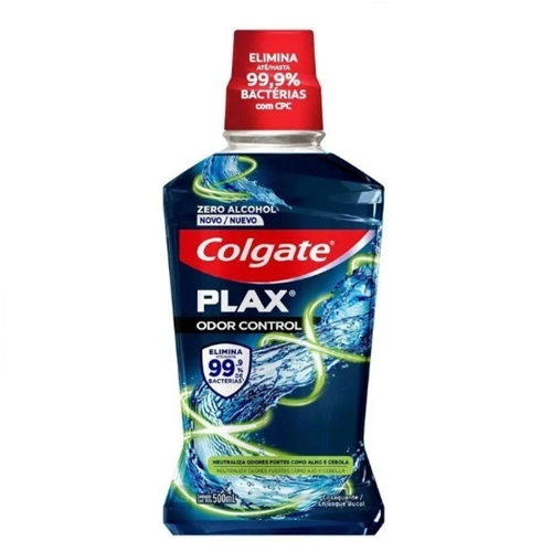 ENXAGUANTE BUCAL PLAX ODOR CONTROL ZERO ALCOOL 500ML