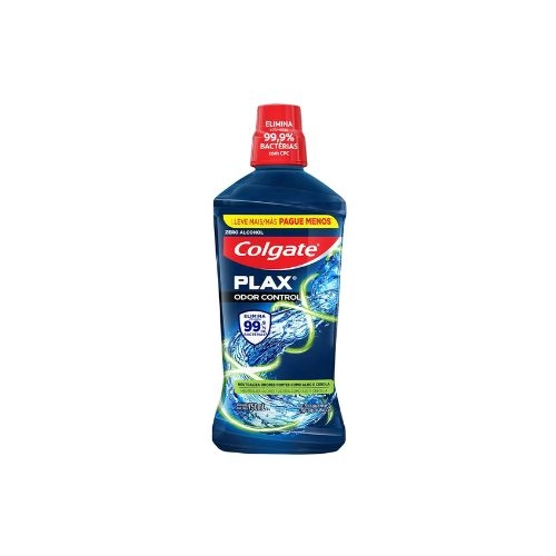 ENXAGUANTE BUCAL PLAX ODOR CONTROL ZERO ALCOOL 1L