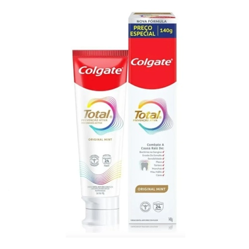CREME DENTAL COLGATE TOTAL 12 PREVENCAO ATIVA 140G
