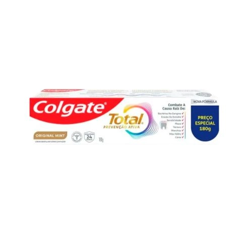CREME DENTAL COLGATE TOTAL ORIGINAL MINT 180G
