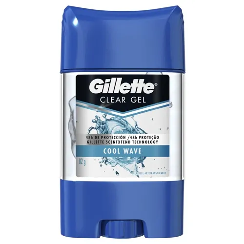 DESODORANTE GILLETTE GEL COLL WAVE 82G