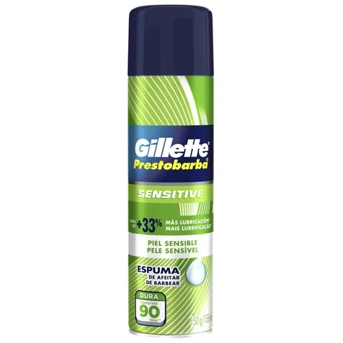 ESPUMA DE BARBEAR GILLETTE PREST SENS 1