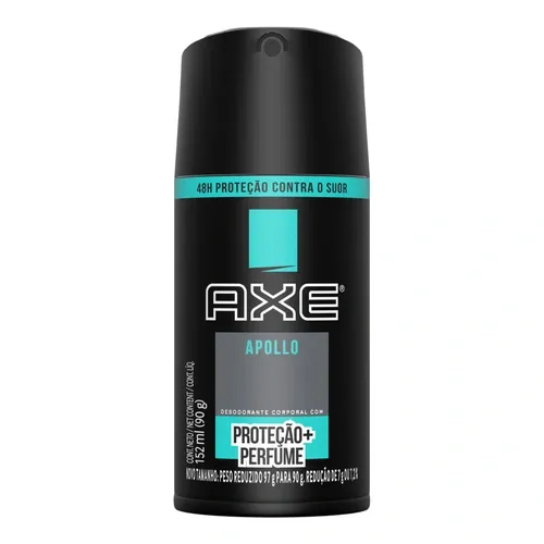 DESODORANTE AXE AEROSSOL BODY APOLLO 150ML