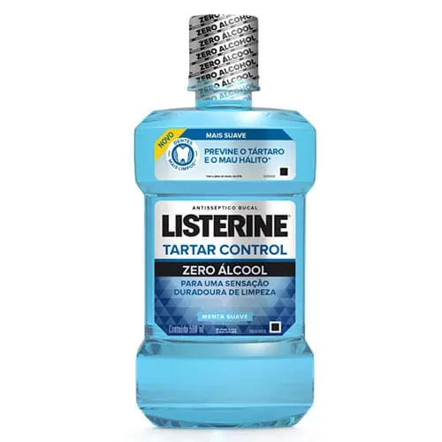 ENXAGUANTE BUCAL LISTERINE ZERO TARTAR CONTROL 500ML
