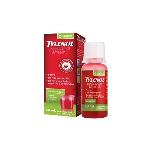 TYLENOL CRIANCA 32MG/ML LIQ 60ML