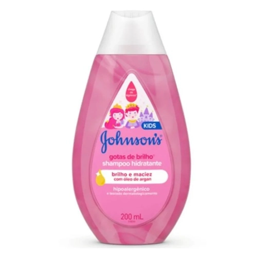 SHAMPOO JOHNSON GOTAS BRILHO 200ML