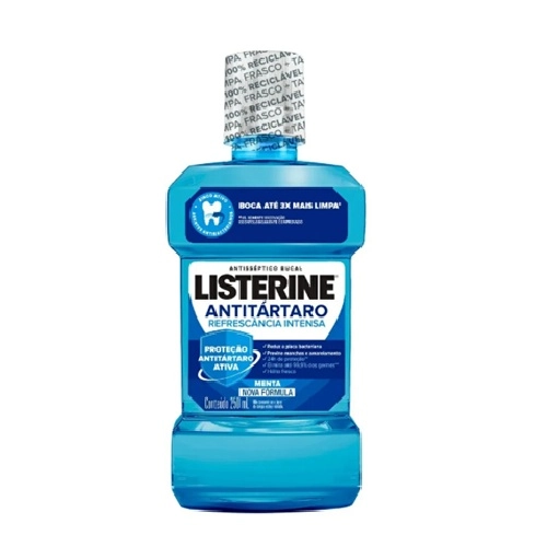 ENXAGUANTE BUCAL LISTERINE ANTITARTARO 250ML