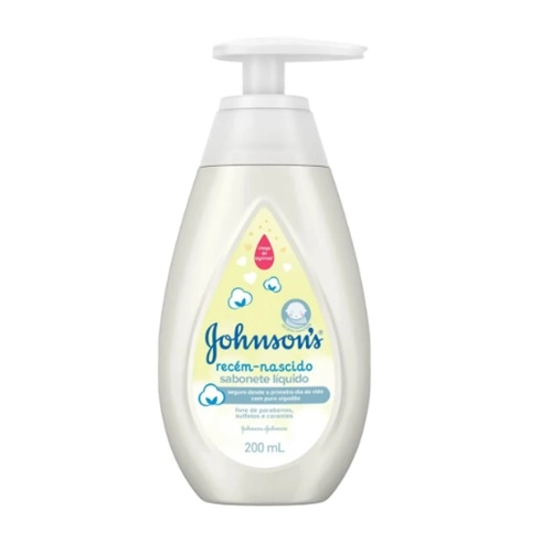 SABONETE LIQUIDO JOHNSON R/N 200ML