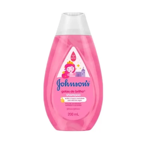 SHAMPOO JOHNSONS BABY GOTAS BRILHO 400ML