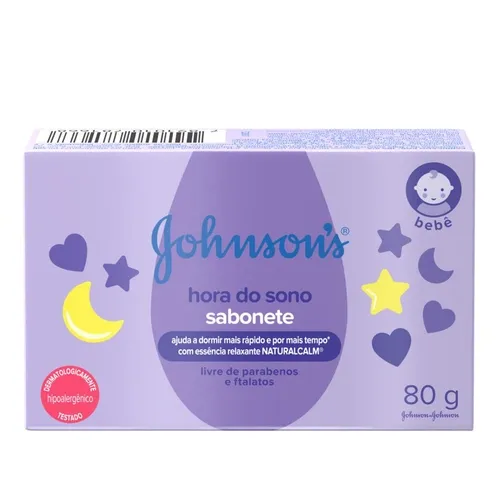 SABONETE JOHNSON BABY HR SONO 80G